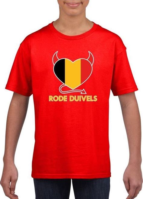 rode duivels shirt belgie.